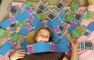 Ania Won £300 Scratchcards!