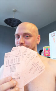 Martin Won £100 Euromillions Tickets!