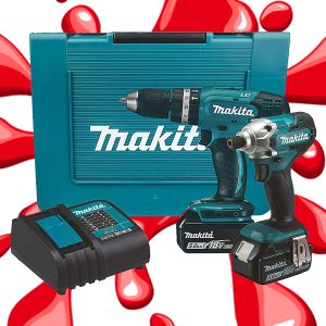 MAKITA 18V DUAL DRILL & IMPACT PACK #1