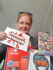 Kate Won a Nintendo Switch Bundle!