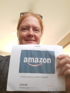 Kate Won £50 Amazon Voucher!