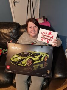 Leonie Won This Lego Lamborghini Sian!