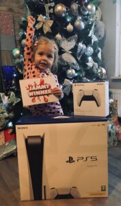 Teagan Won This PS5 Bundle For Her Daughter Rennasmae!
