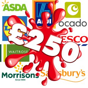 £250 SUPERMARKET SHOPPING VOUCHER #12