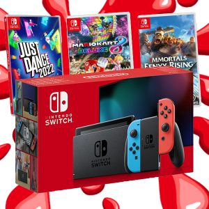 NINTENDO SWITCH + 3 GAMES #14
