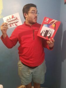 Jeyhun Won a Nintendo Switch OLED!