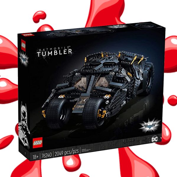 LEGO THE DARK KNIGHT TUMBLER!