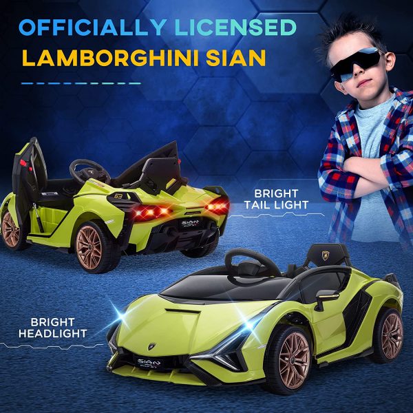 LAMBORGHINI SIAN 12V KIDS RIDE ON ELECTRIC CAR! ***2 WINNERS*** - Image 2