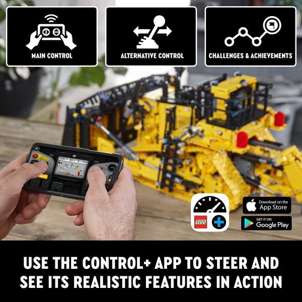 LEGO TECHNIC CAT D11 BULLDOZER REMOTE CONTROLLED! #4 - Image 7