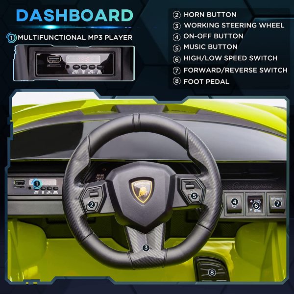 LAMBORGHINI SIAN 12V KIDS RIDE ON ELECTRIC CAR! ***2 WINNERS*** - Image 8