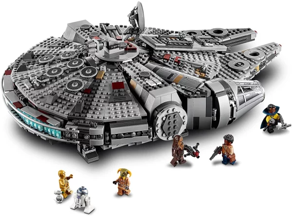 LEGO MILLENNIUM FALCON & TIE FIGHTER! - Image 3