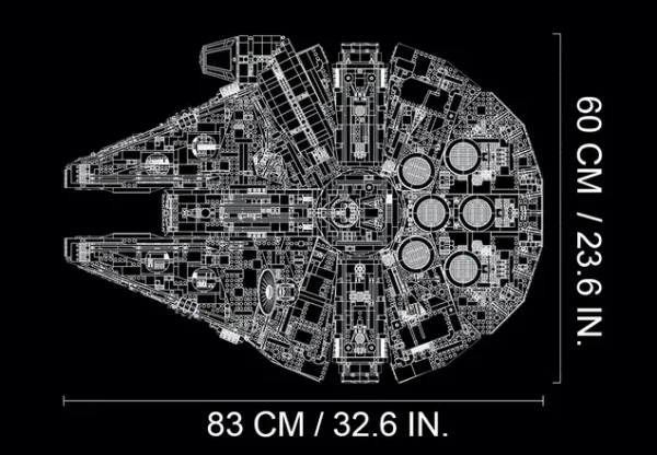LEGO - THE MILLENNIUM FALCON! - Image 3