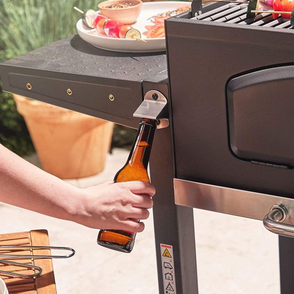 CHARCOAL BBQ / GRILL & SMOKER BY VONHAUS - Image 3