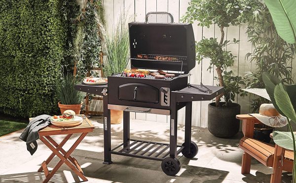 CHARCOAL BBQ / GRILL & SMOKER BY VONHAUS - Image 5