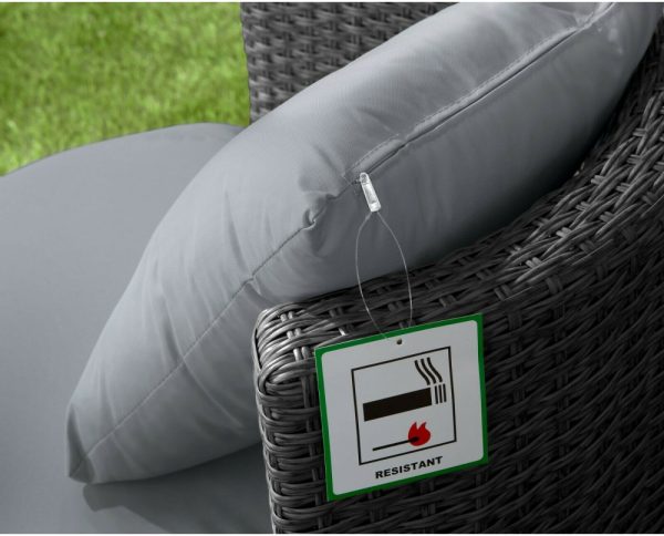 RATTAN WICKER BISTRO GARDEN PATIO SET - Image 8