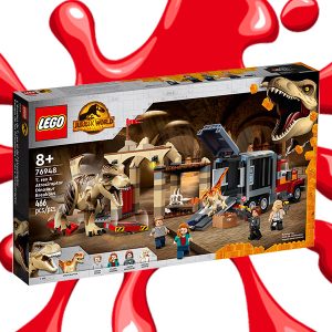 LEGO JURASSIC WORLD T.REX BREAKOUT!