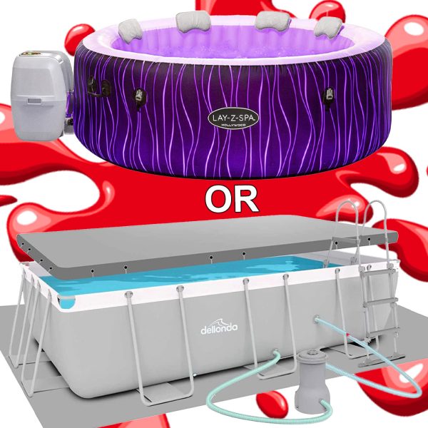 LAY-Z-SPA HOLLYWOOD OR 13FT SWIMMING POOL