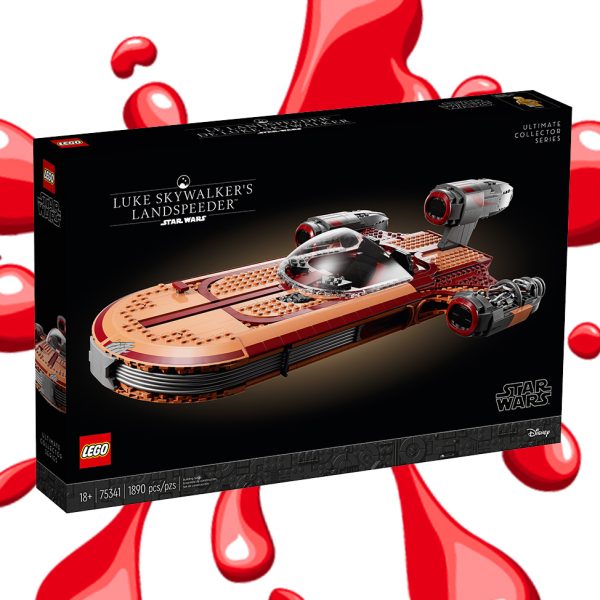 LEGO STAR WARS LUKES LANDSPEEDER