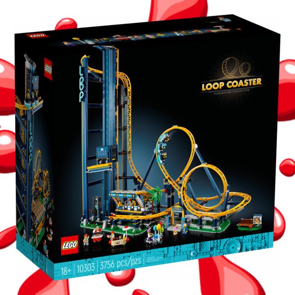 BRAND NEW LEGO LOOP COASTER!