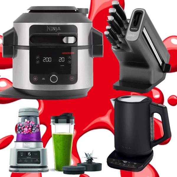 NINJA MEGA BUNDLE - MULTICOOKER, BLENDER, KETTLE & KNIFE SET! #1