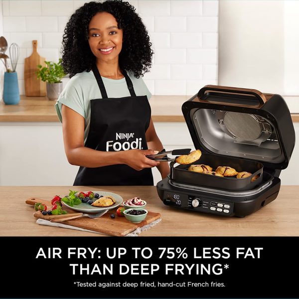 NINJA FOODI MAX PRO - GRILL, FLAT PLATE & AIR FRYER! - Image 6