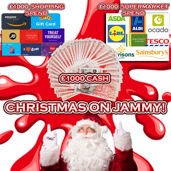 CHRISTMAS ON JAMMY! CASH, SHOPPING & SUPERMARKET £3K SPEND! #5