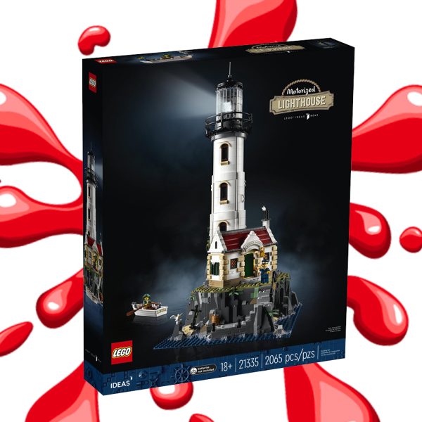 LEGO IDEAS - MOTORISED LIGHTHOUSE!
