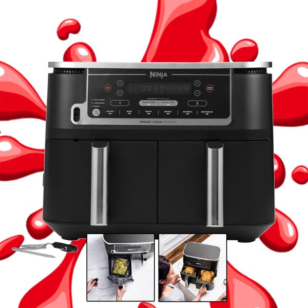NINJA AF451UK 9.5L AIR FRYER! - SMART COOK PROBE MODEL! #1