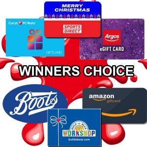 £500 SHOPPING GIFT CARD VOUCHER - CHOICE OF 6 SHOPS!