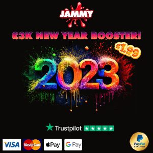 £3000 JAMMY NEW YEAR BOOST!