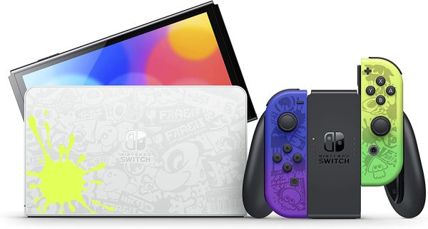 NINTENDO SWITCH OLED SPLATOON LTD EDITION BUNDLE! - Image 2
