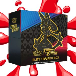 POKEMON CROWN ZENITH ELITE TRAINER BOX * 2 WINNERS*
