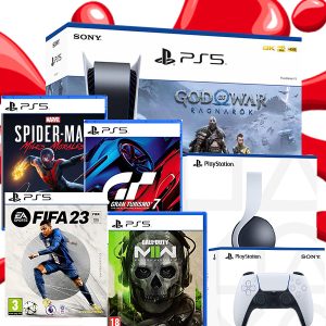 SONY PS5 BUNDLE - 5 GAMES, EXTRA PAD, HEADPHONES #11