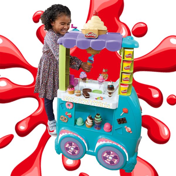 PLAY-DOH ULTIMATE ICE CREAM TRUCK PLAYSET - 2 WINNERS!
