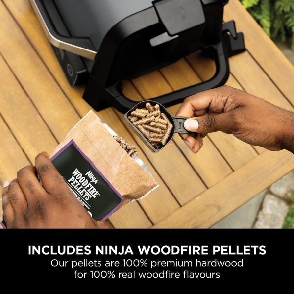NINJA WOODFIRE ELECTRIC BBQ GRILL & SMOKER! #5 - Image 2