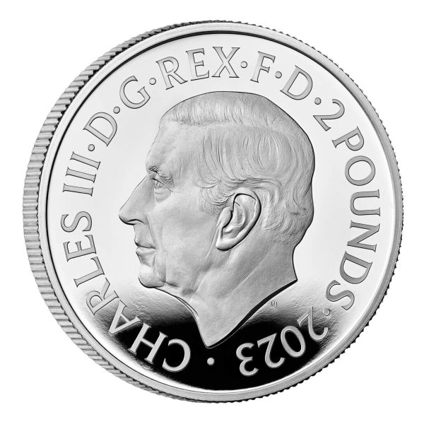 1oZ PURE SILVER LIMITED EDITION COIN BY THE ROYAL MINT - Image 4