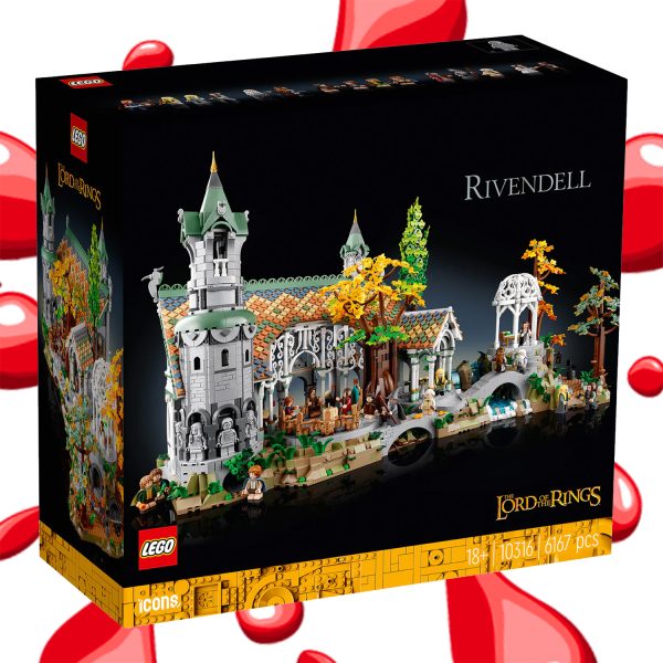 LEGO ICONS LORD OF THE RINGS RIVENDELL or £400 CASH!
