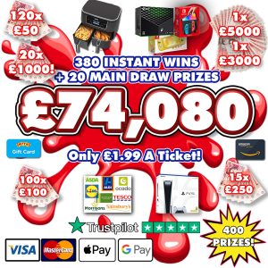 £74,080 MEGA INSTANT WIN!