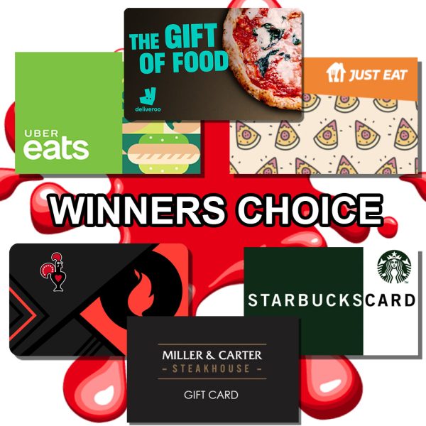 DINNER ON JAMMY! £100 GIFT CARD - 3 WINNERS!!