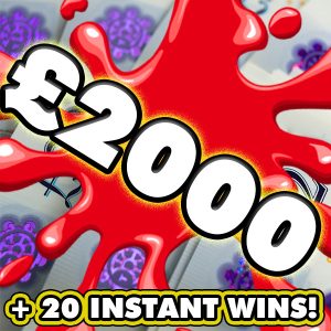 £2000 CASH FOR 99P & 20 INSTANT WINS!