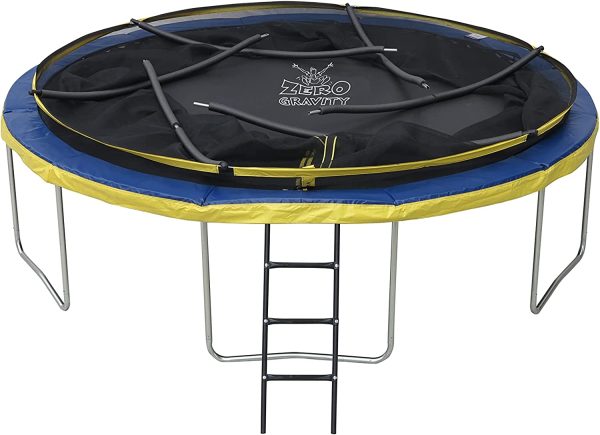 ZERO GRAVITY 12 FOOT TRAMPOLINE WITH NET AND LADDER! - Image 6