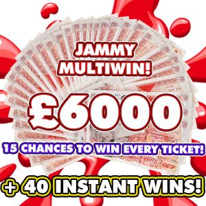 £6000 PRIZE POT #4 *15 WINNERS* + 40 INSTANT WINS!