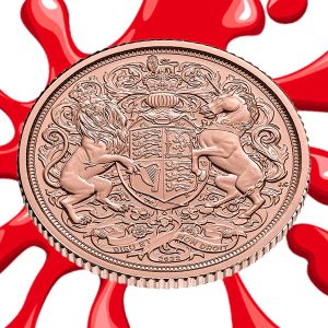 THE MEMORIAL QUARTER SOVEREIGN GOLD COIN #1