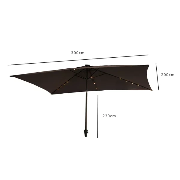 10 SEATER RATTAN CUBE OUTDOOR SET & PARASOL! - Image 4
