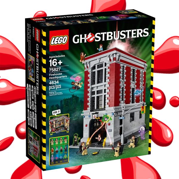 LEGO GHOSTBUSTERS FIREHOUSE! RETIRED SET!