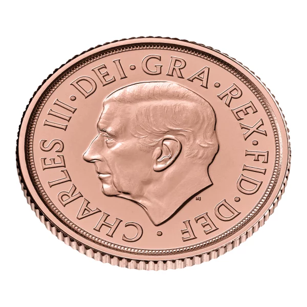 THE MEMORIAL QUARTER SOVEREIGN GOLD COIN #4 - Image 4