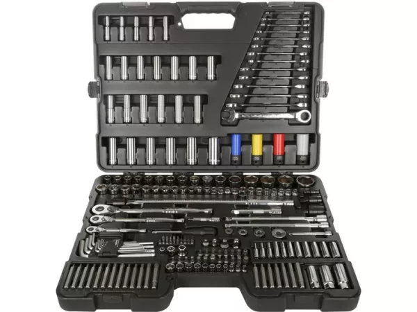 HALFORDS ADVANCED 200 Pc SOCKET & RACHET SPANNER SET #1 - Image 2