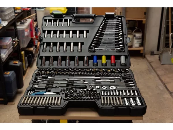HALFORDS ADVANCED 200 Pc SOCKET & RACHET SPANNER SET #1 - Image 5