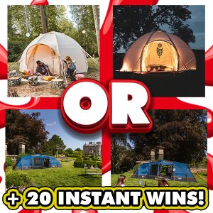 WINNERS CHOICE OF AIR TENT! CAMPERS / GLAMPERS!