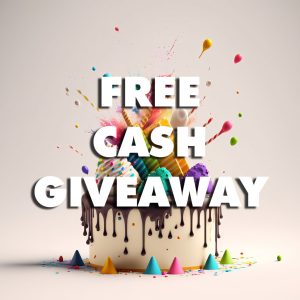FREE CASH GIVEAWAY! 1 TICKET ONLY PER PLAYER